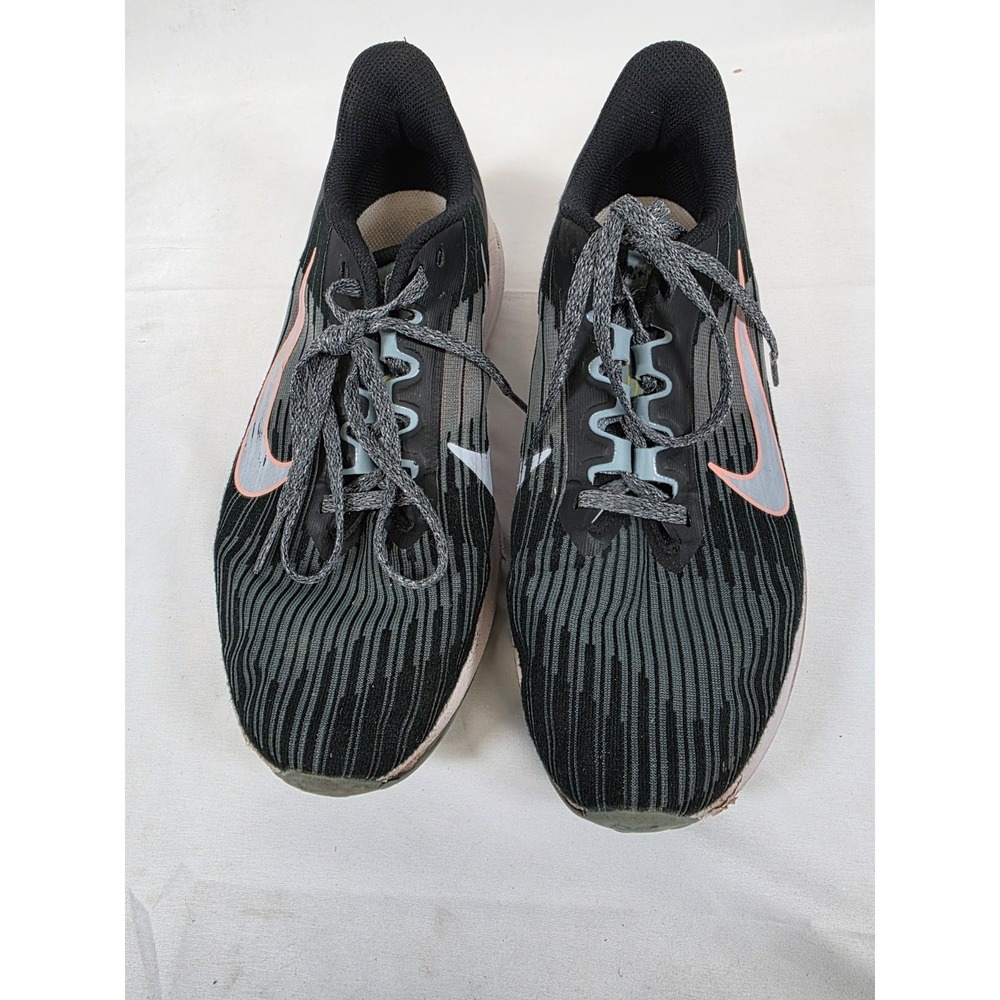 Nike Winflo 8 Running Shoes Black Dark Smoke Grey Peach DD8686-004 Mens 8.5